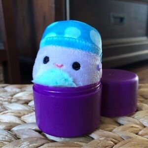 Squishmallows micromallow purple Mushroom